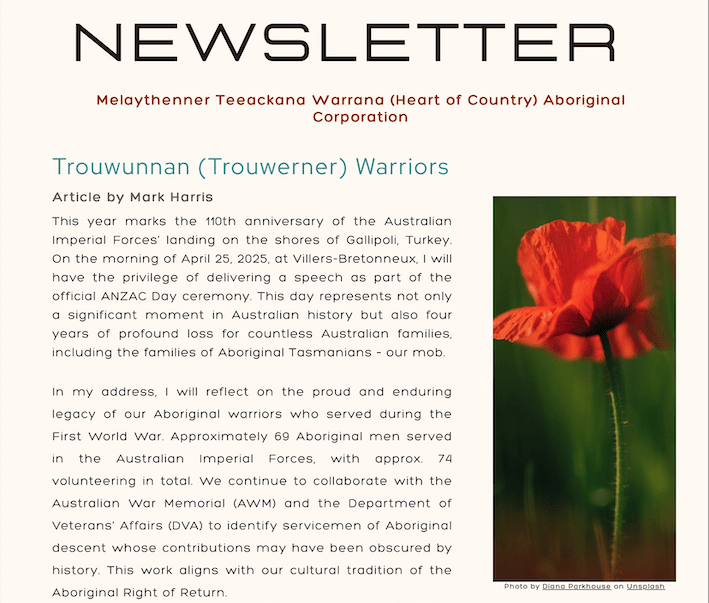 Newsletter – April 2025